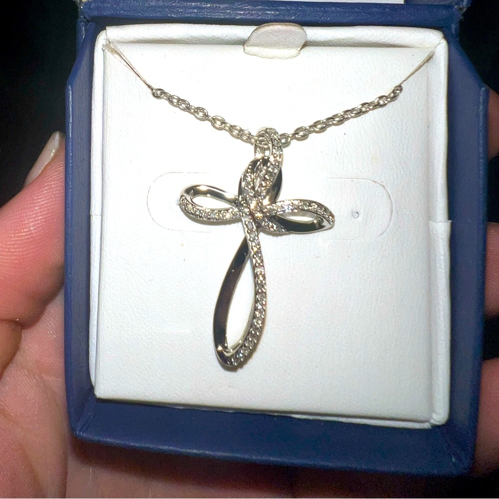 Diamond Cross Necklace
